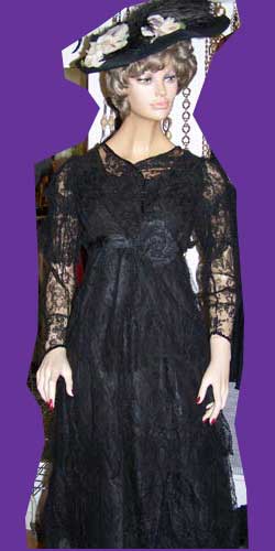 1940 robe de coktail